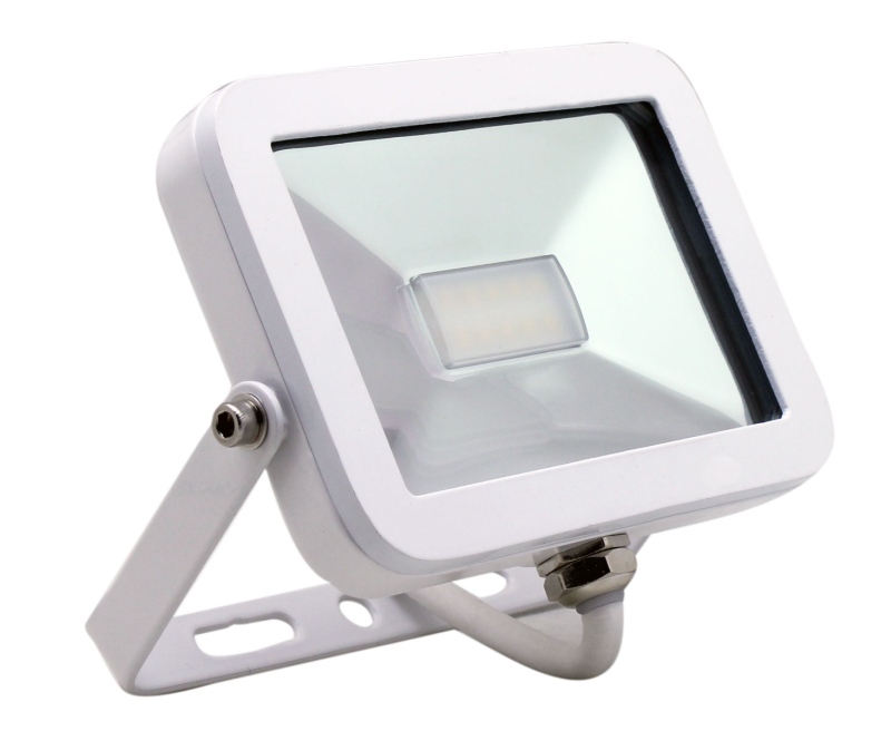 Megamann ispot LED Design Aussenstrahler IP 65  weiß 10W 4000K  MT69504